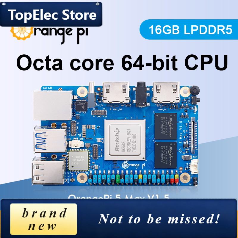 TopElec Orange Pi 5 Max 16GB V - Rk3588 Mini Pc Board のレビューと価格